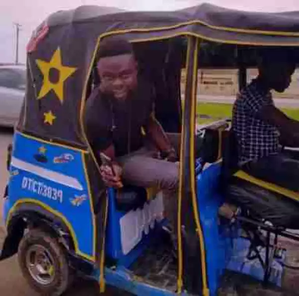 Fashion Designer, Yomi Casual Enters " Keke Napep For The First Time " (Photo)
